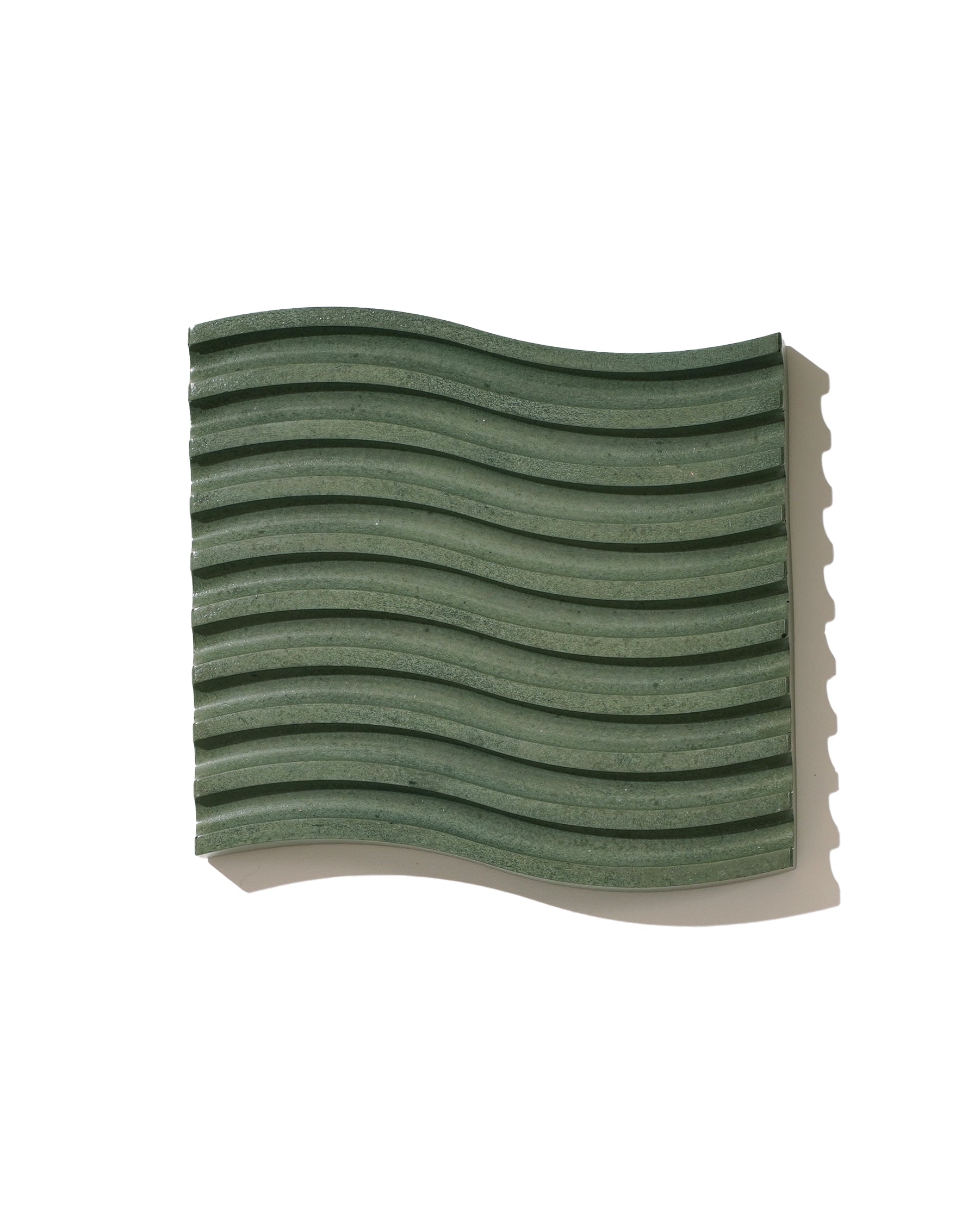 Tilde Concrete Trivet - Moss Green