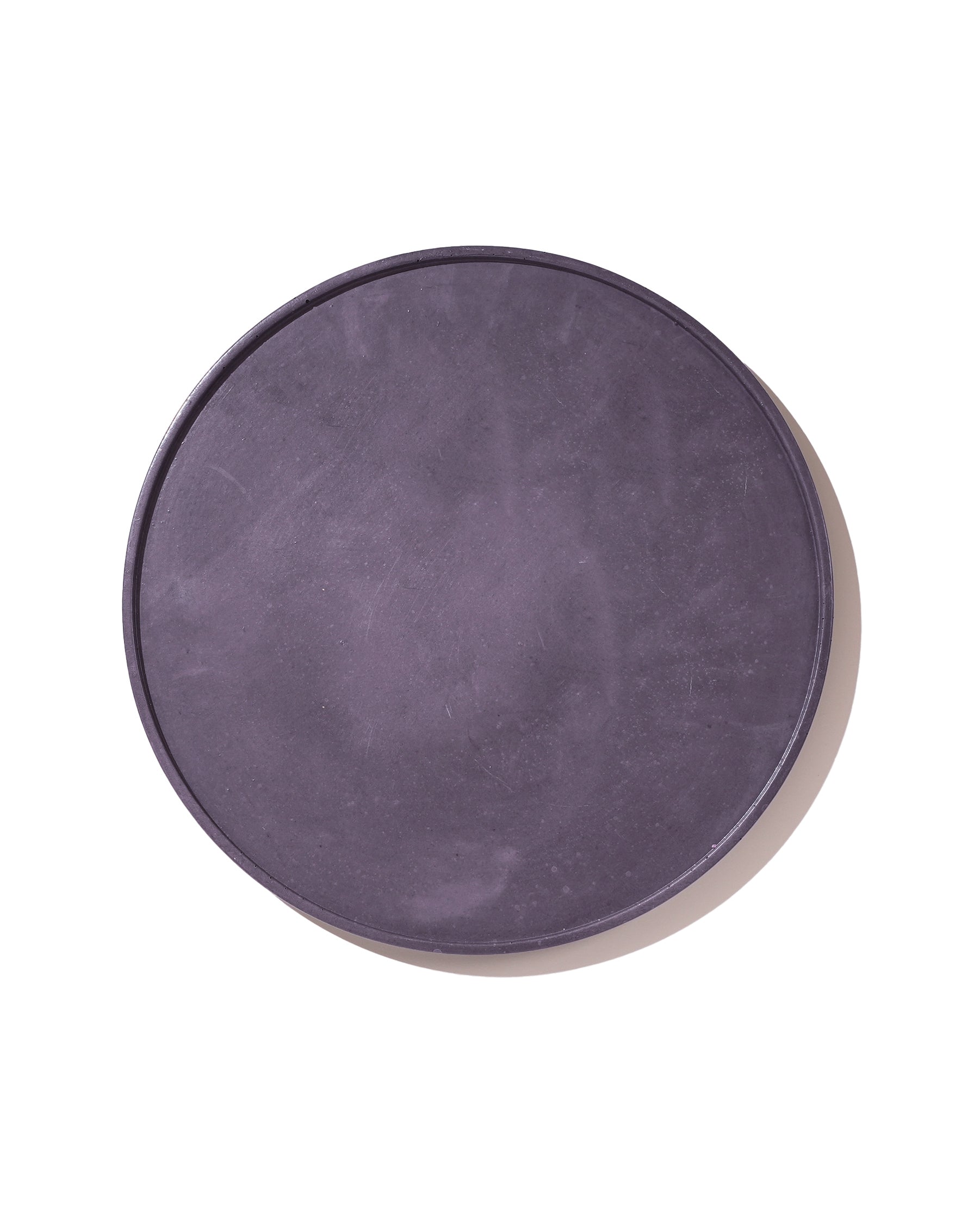 9" Concrete Vanity Tray - Amethyst