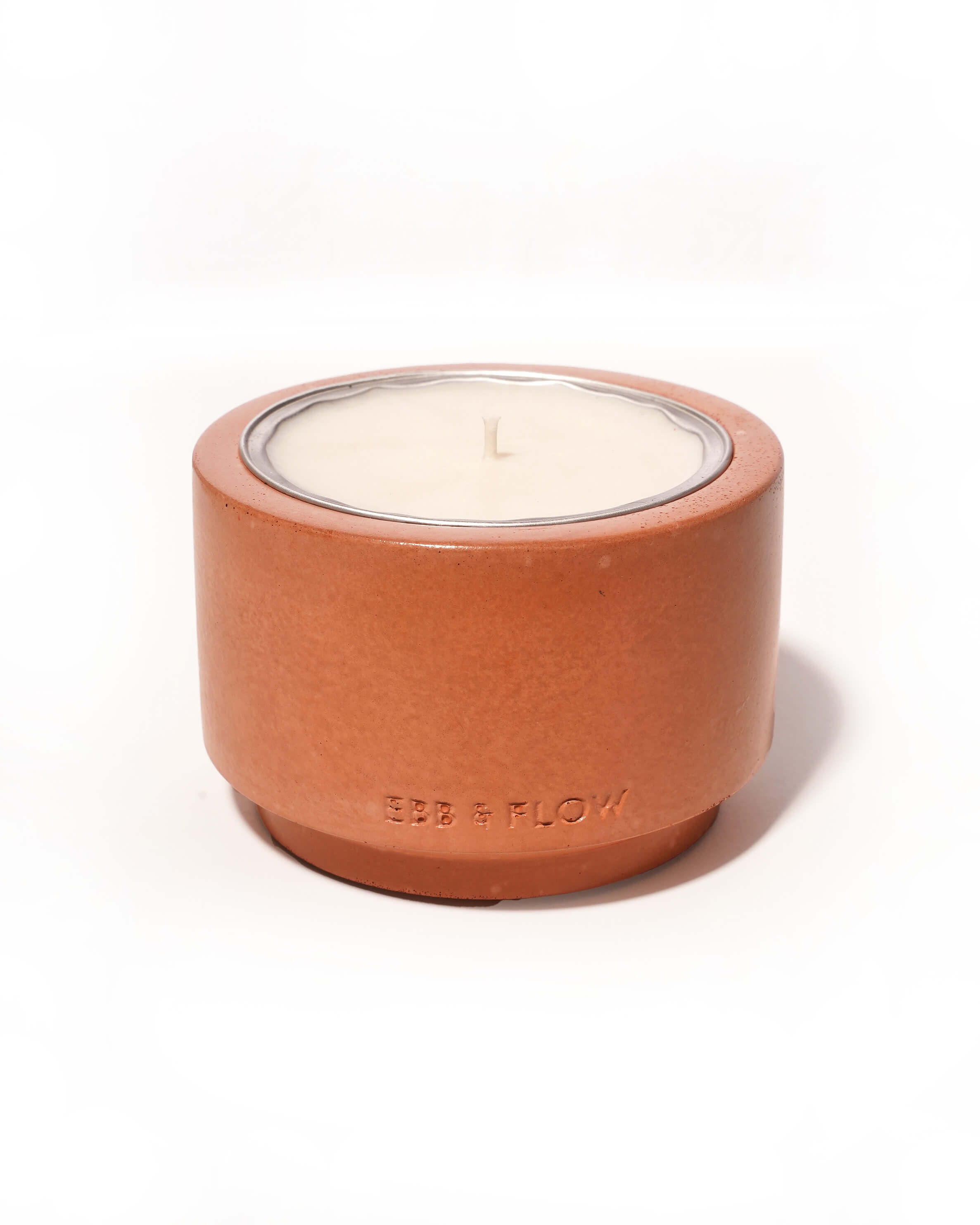 Refillable Concrete Candle - Lavender & Petitgrain