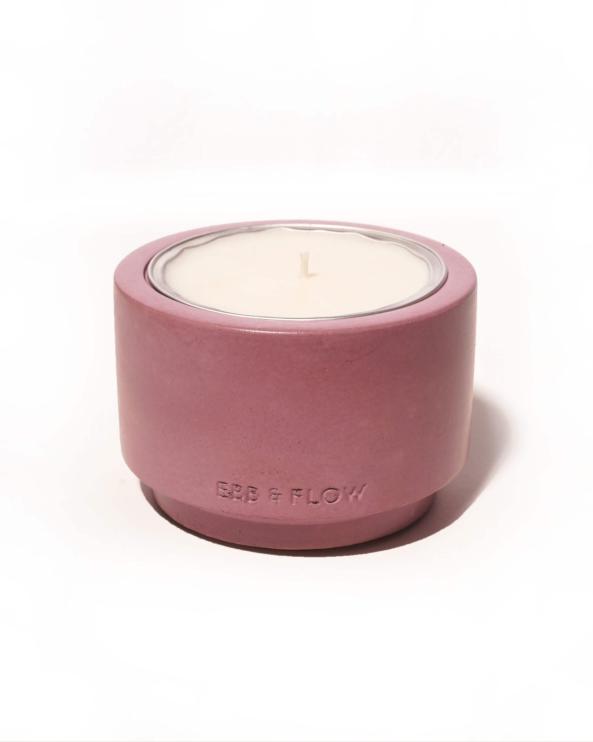 Refillable Concrete Candle - Sage & Spearmint