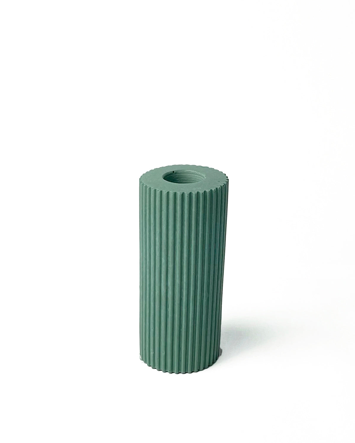 Athena Taper Candle Holder - Sea Green