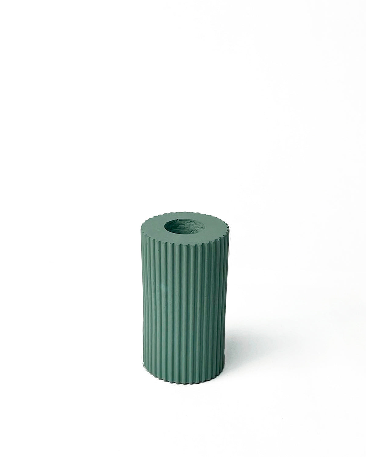 Athena Taper Candle Holder - Sea Green