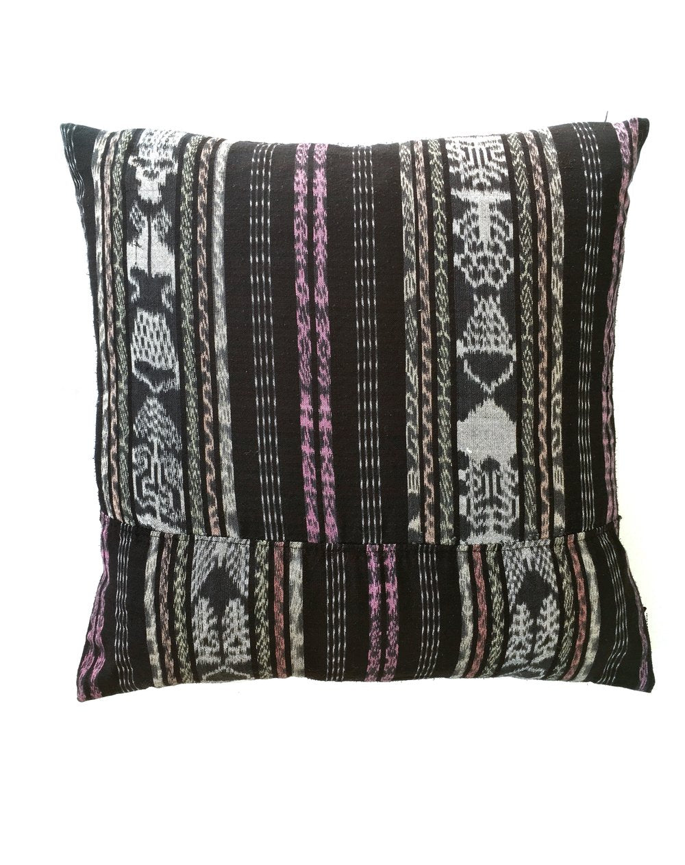 Dark Slate Gray Vintage Corte Accent Pillow - Palomino